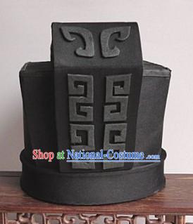 Ancient Chinese Qin Dynasty Male Official Hat