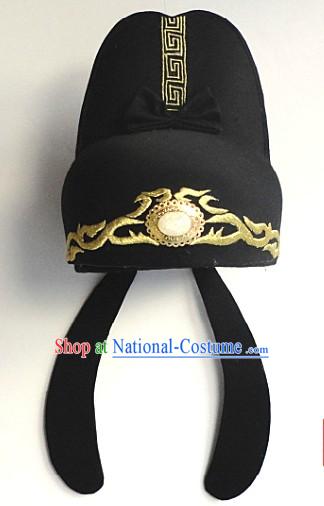 Ancient Chinese Tang Dynasty Di Renjie Film Official Hat for Men