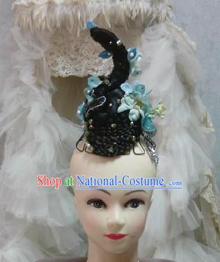 Traditional Chinese Classical Dance Wig Headpieces