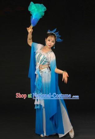 Night of Flowers and Moonlight by the Spring River Dance Costumes and Headpieces for Women