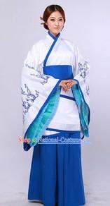 Ancient Chinese Hanfu Clothing Complete Set for Women