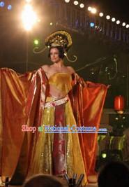 Chinese Classical Imperial Princess Costumes Complete Set for Women