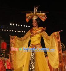 Ancient Chinese Imperial Palace Princess Costumes Complete Set for Women