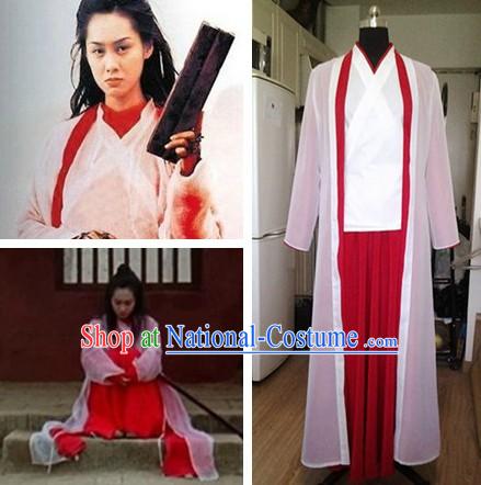 Zi Xian Xian Zi Yue Guang Bao He Swordswoman Costumes Complete Set