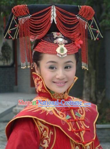 Ancient Chinese Wedding Hat for Brides