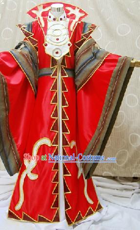 Ancient Chinese School Schoolmaster Cosplay Costume Complete Set for Men