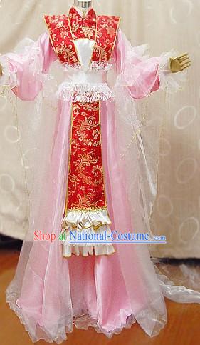 Ancient Chinese Imperial Palace Concubine Cosplay Suits Complete Set