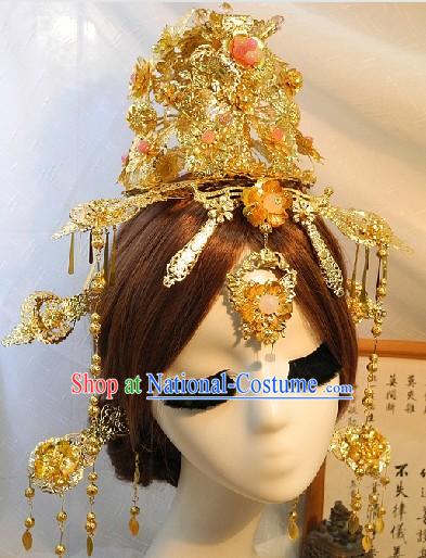 Ancient Traditional Chinese Empress Hair Accessories Complete Set for Women