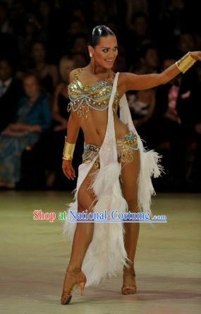 Custom-made Professional Latin Dancing Costumes for Women