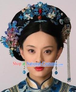 Ancient Chinese Imperial Palace Royal Empress Headpieces Complete Set