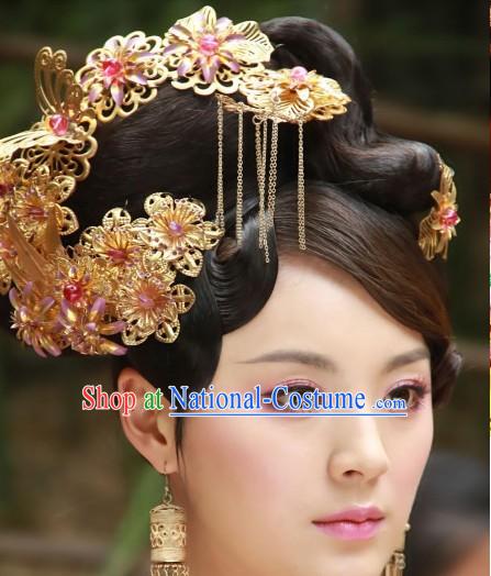 Movie and Television Play Imperial Palace Princess Headwears and Earrings