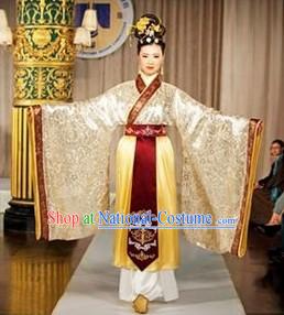 Traditional Chinese Women Costumes Complete Set