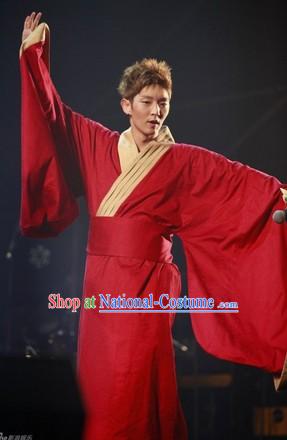 Lee Jun Ki Ancient Hanfu Clothing Complete Set for Men