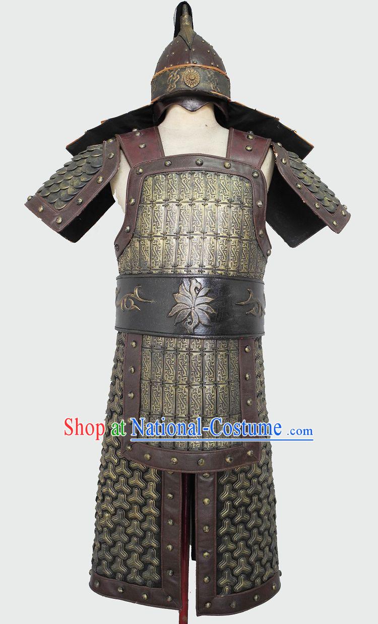 Ancient Chinese Military Armor Uniforms for Men