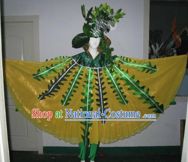 Traditional Chinese Tree Dance Costumes for Women