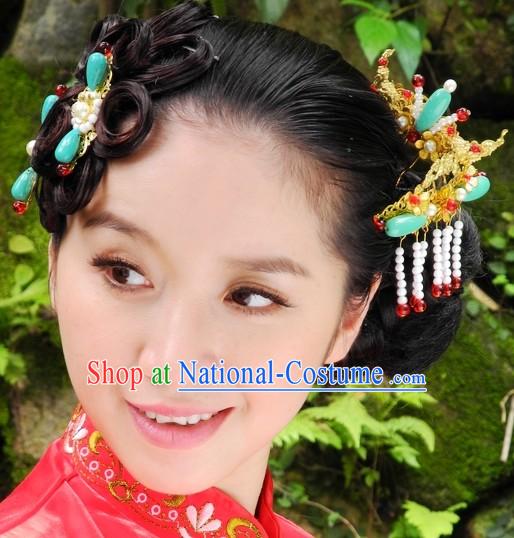 Handmade Traditional Chinese Wedding Hair Accessories and Jewellery