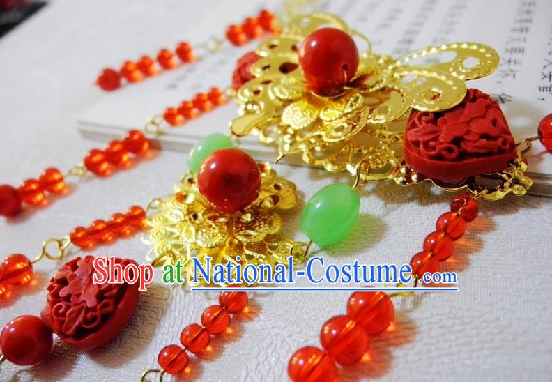 Traditional Chinese Bridal Jewelry Necklace