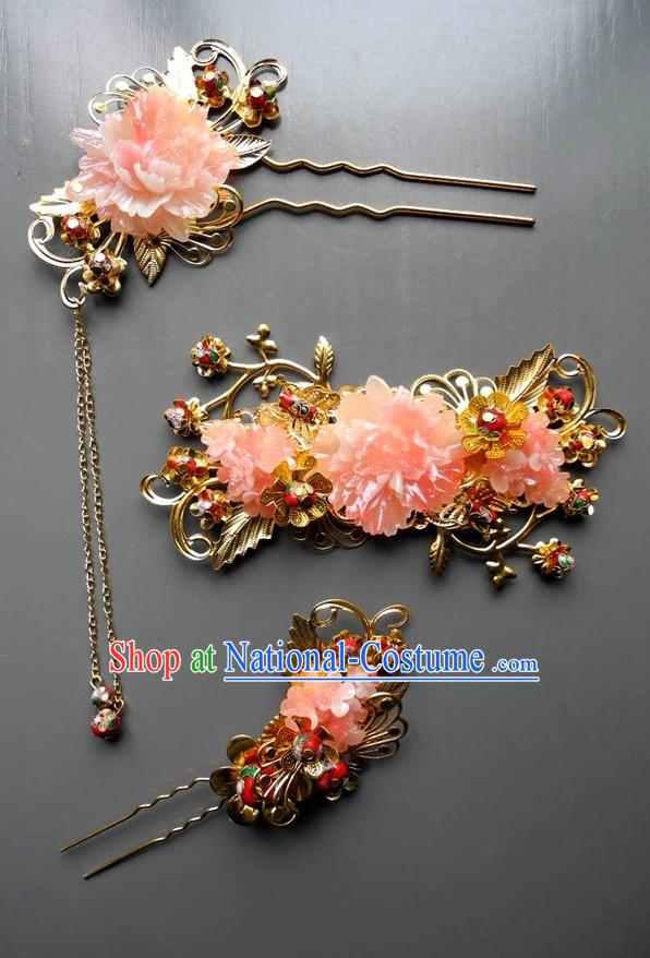 Handmade Traditional Chinese Hair Slides, Grips _ Head Bands