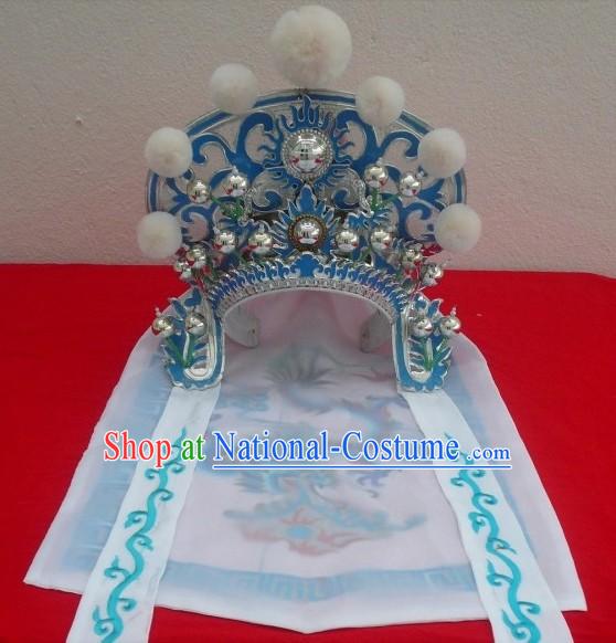 Traditional Chinese Opera Stage Performance Mulan Helmet