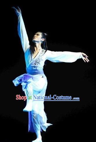 China Classical Dancing Costume Complete Set for Men