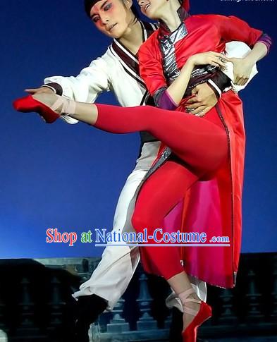 Classic Dancing Costumes Two Complete Sets for Men and Women