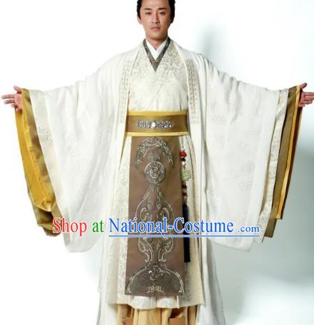 Ancient Prime Minister Hanfu Clothing for Men