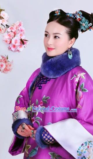 Qing Dynasty Imperial Palace Princess Outfit for Women