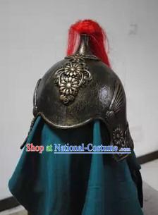 Ancient Chinese Military General Helmet Hat for Men