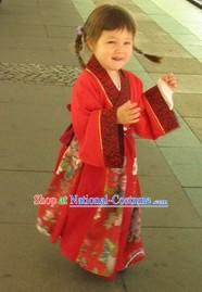 Traditional Ancient Chinese Hanfu Clothing for Kids