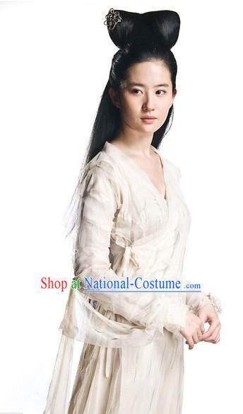 Sien Nui Yau Wan Nie Xiaoqian Costumes and Wig