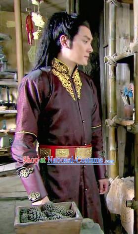 Chinese Costume Period of the Northern and Southern Dynasties Ancient Chinese Lanling Wang Costumes for Men