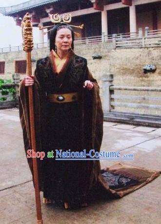 Ancient Chinese Han Dynasty Queen Clothes Complete Set