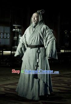 Han Dynasty China Elder Hanfu Clothing for Men