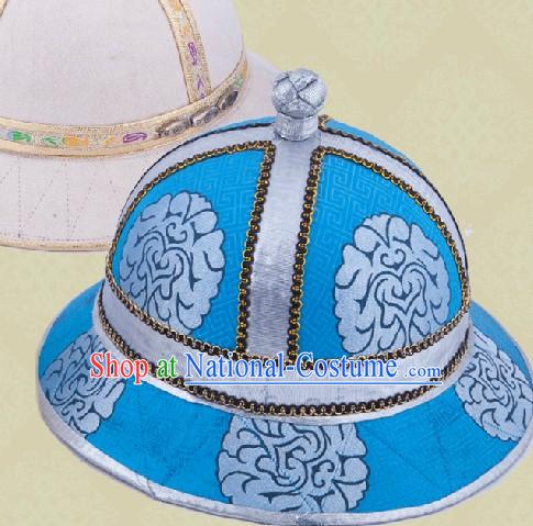 Handmade Traditional Chinese Mongolian Prince Hat for Boys