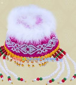 Ancient Chinese Mongolian Fragrant Princess Hat for Women