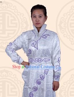 Traditional Chinese Mongolian Stage Performance Dance Costumes for Women