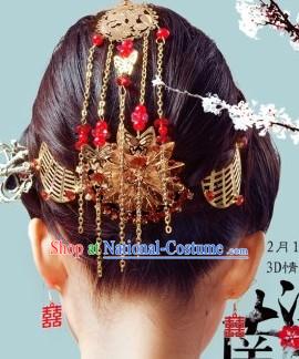 Traditional Chinese Wedding Hair Accessories Complete Set for Brides