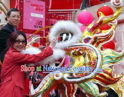 Supreme Shopping Mall Opening Southern Style Dragon Dance Costume Complete Set