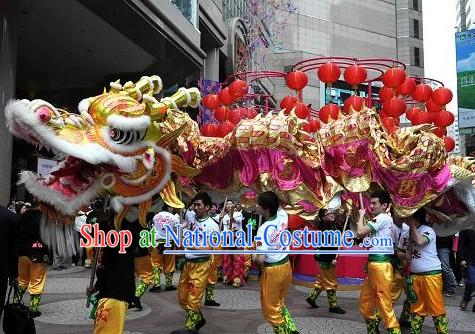 Supreme Chinese New Year Parade Celebration Dragon Dance Costumes Complete Set