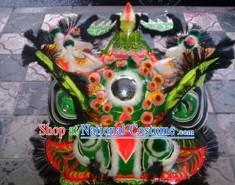 Traditional Fut San Style Lion Dance Costumes Complete Set