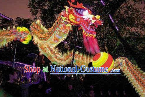 Competition Celebration and Parade Glow in Dark Dragon Dancing Costumes Complete Set