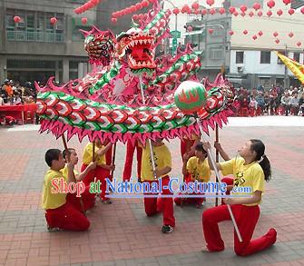 Celebration Parade and Competition Dragon Dance Costumes Complete Set