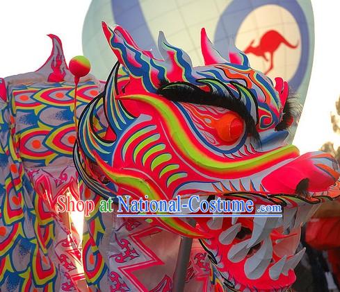 Southern Style Illuminated Dragon Dance Costumes Complete Set