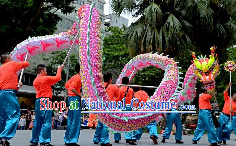 College Illuminated Dragon Dance Costume for 9-10 Students