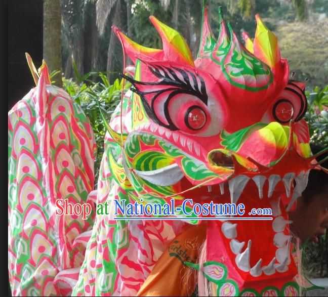 Charity Use Friendly Lumious Dragon Dance Costume for 9-10 Adult