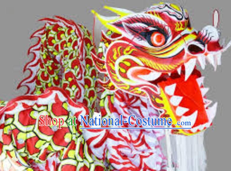 Traditional Chinese Dragon Dance Costume Complete Set for Men