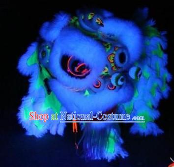 Luminous Lion Dance Head and Tail Pants Costume Complete Set