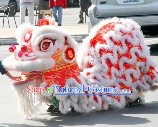 Phoenix Pattern Lion Tail and Head Costume Complete Set