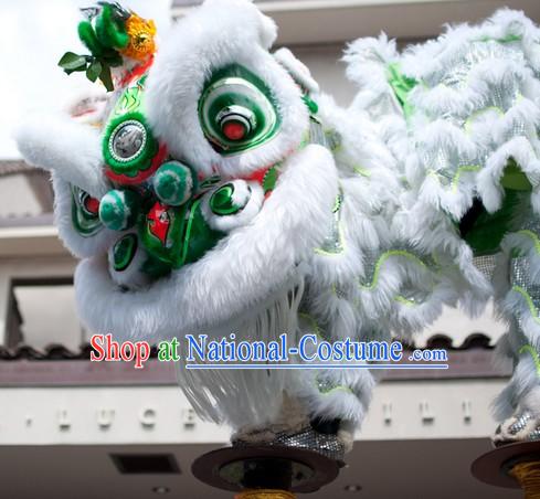 Friendly Lovely Southern Hoksan Lion Dancing Head and Costume Complete Set