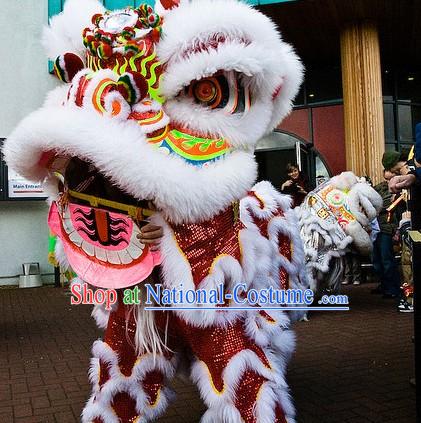 Luck Power Meaning Southern Futsan Lion Dance Costume Complete Set